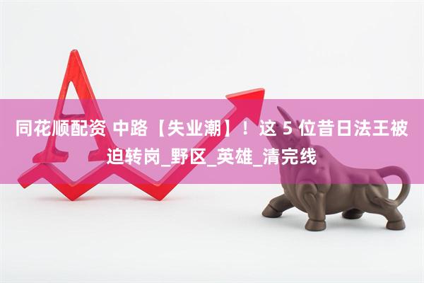 同花顺配资 中路【失业潮】！这 5 位昔日法王被迫转岗_野区_英雄_清完线