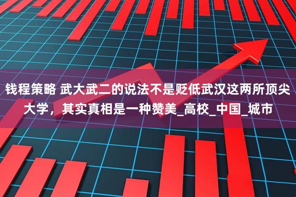 钱程策略 武大武二的说法不是贬低武汉这两所顶尖大学，其实真相是一种赞美_高校_中国_城市