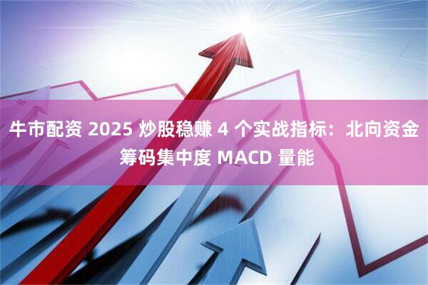 牛市配资 2025 炒股稳赚 4 个实战指标：北向资金 筹码集中度 MACD 量能